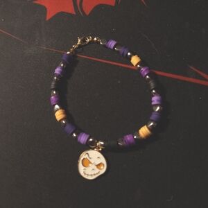 Nightmare before Christmas Beaded Bracelet